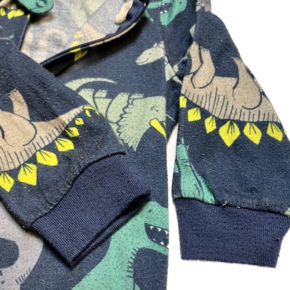 Just One You 18m PRELOVED Dinosaur Footie Pajamas some pilling through out body